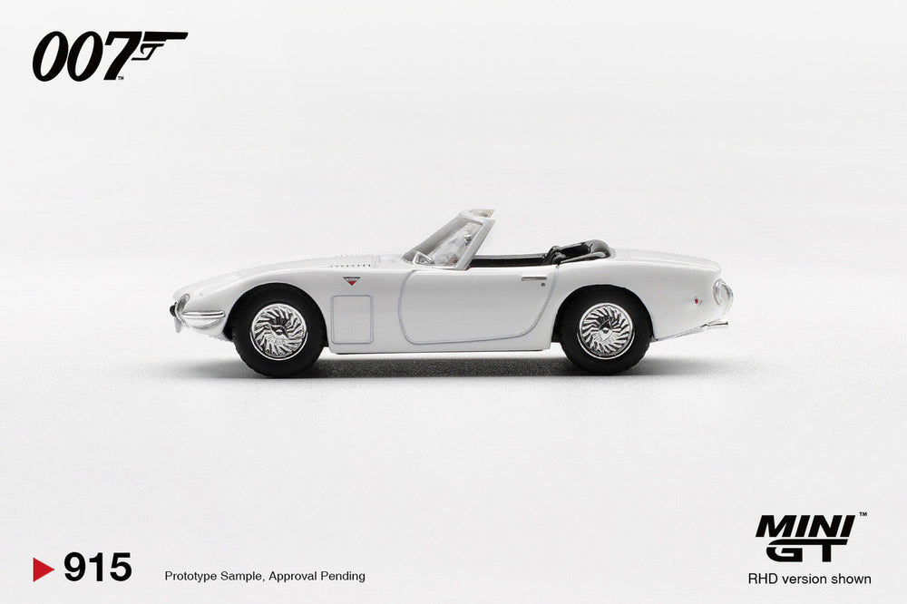 MiniGT James Bond Toyota 2000GT Roadster You Only Live Twice Ita 1:64 0915-007I