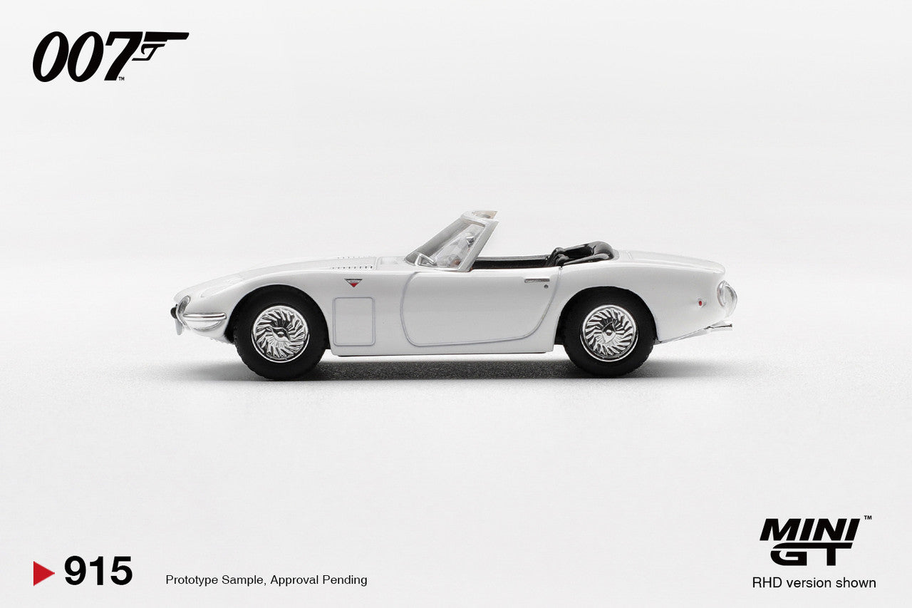 MiniGT James Bond Toyota 2000GT Roadster You Only Live Twice Ger 1:64 0915-007G