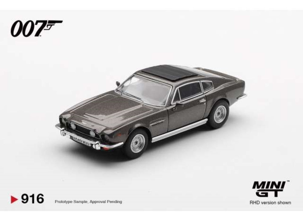 MiniGT James Bond Aston Martin V8 Vantage Living Daylights Eng 1:64 0916-007E