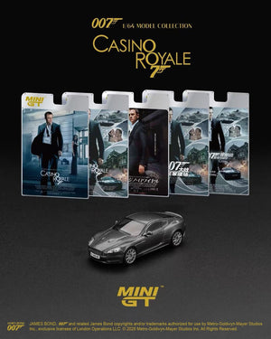 MiniGT James Bond Aston Martin DBS Casino Royale UK English 1:64 Car 0917-007E