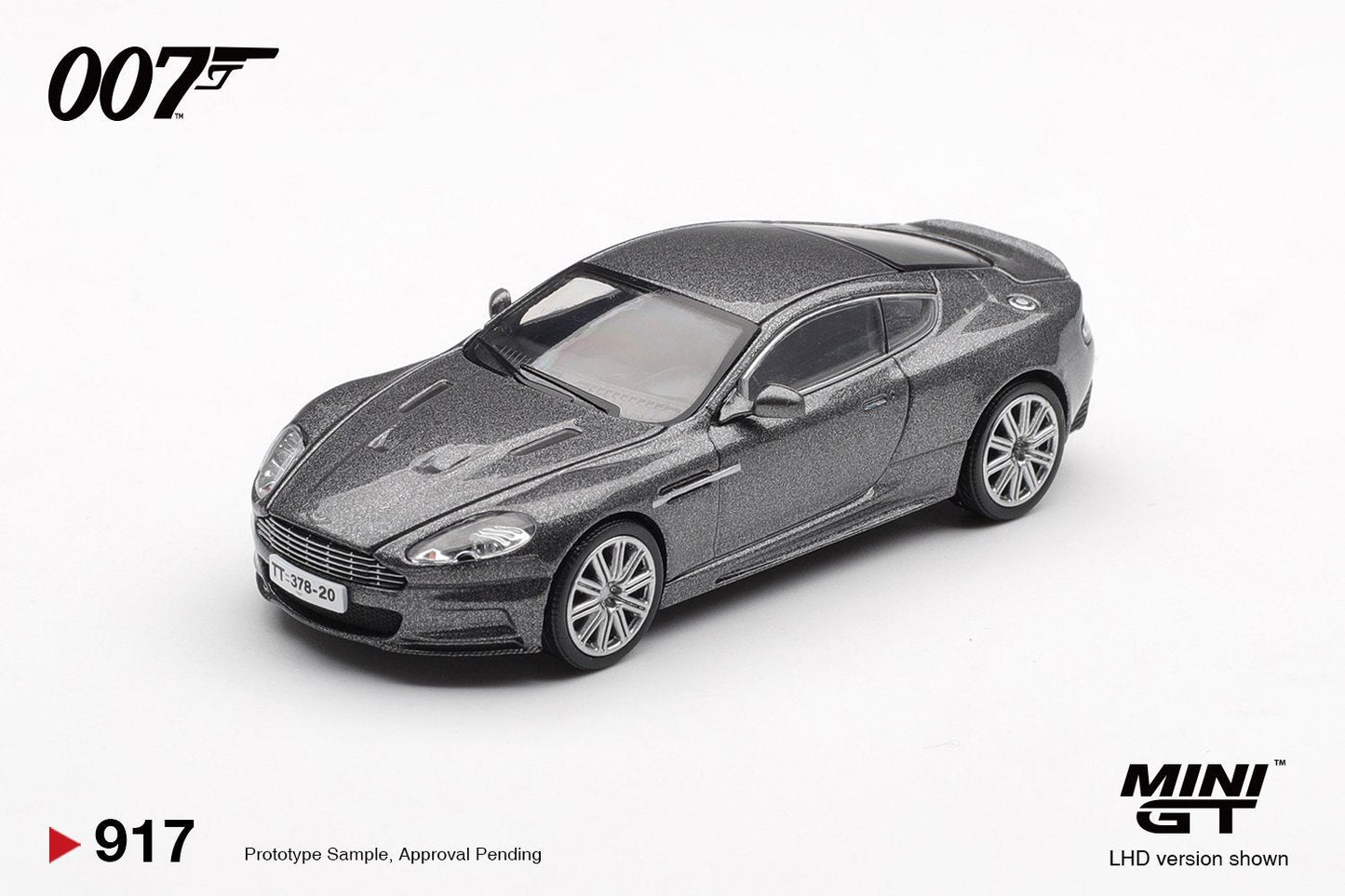 MiniGT James Bond Aston Martin DBS Casino Royale Spanish 1:64 Car 0917-007S