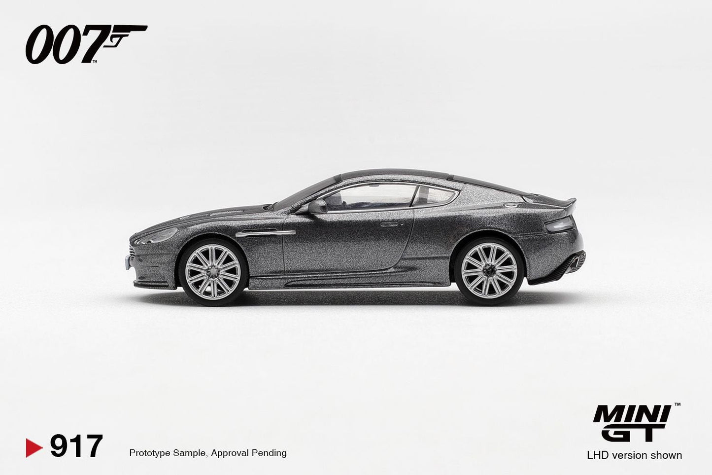 MiniGT James Bond Aston Martin DBS Casino Royale Spanish 1:64 Car 0917-007S