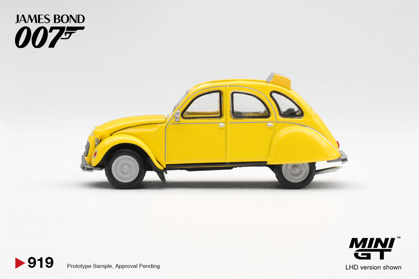 MiniGT Citroen 2CV For Your Eyes Only LHD French 1:64 Diecast 0919-007F