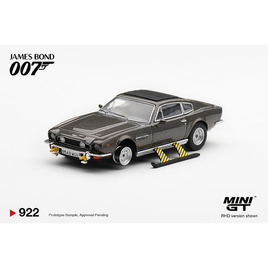 MiniGT 007 The Living Daylights Aston Martin V8 Vantage Spanish 1:64 Diecast 922