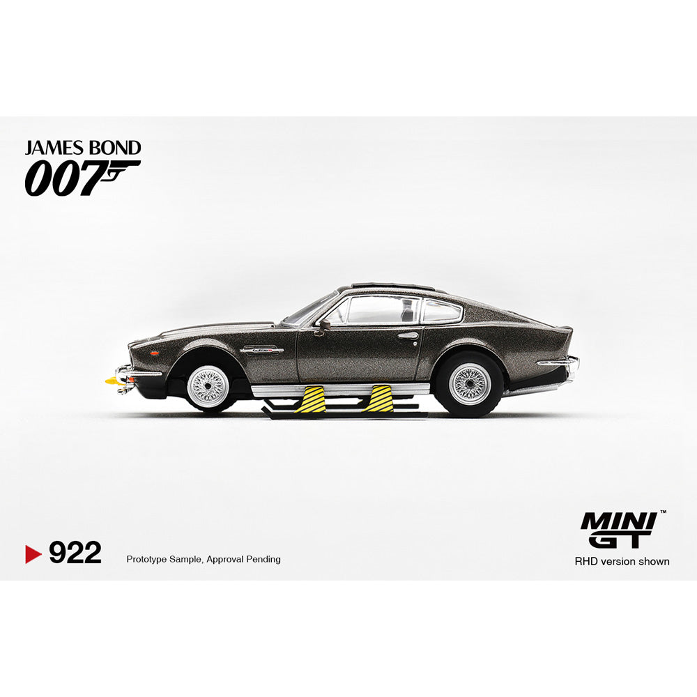 MiniGT 007 The Living Daylights Aston Martin V8 Vantage Spanish 1:64 Diecast 922