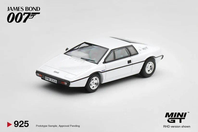 MiniGT Lotus Esprit S1 Spy Who Loved Me RHD Italian 1:64 Diecast Model 925-007I