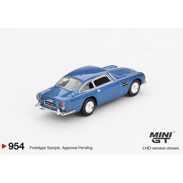 MiniGT Aston Martin DB5 Sierra Blue 1:64 Diecast Model 954