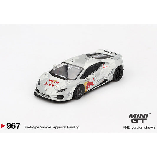 MiniGT Lamborghini Huracan LB Works ver.2 Mad Mike NIMBUL 1:64 Diecast Car 967