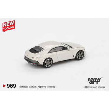 MiniGT Bentley Batur Bonneville Pearl (LHD) 1:64 Diecast Car 0969-L