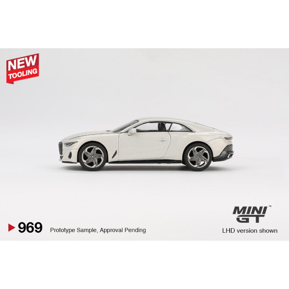 MiniGT Bentley Batur Bonneville Pearl (LHD) 1:64 Diecast Car 0969-L