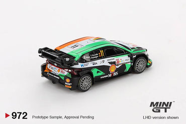 MINIGT 1:64 HYUNDAI 120 N RALLY NO.11 2023 RALLY CROATIA POWER STAG MGT00972-L
