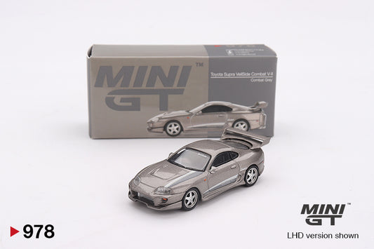 MiniGT 1:64 Toyota Supra VeilSide Combat V-II Combat Grey MGT00978-L