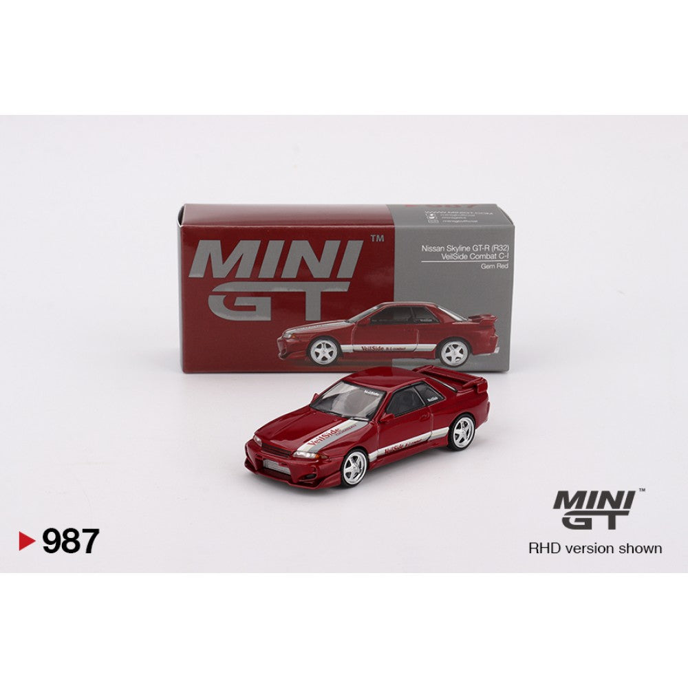 MiniGT Nissan Skyline GT-R (R32) VeilSide Combat C-I (Red Gem) MGT00987-R