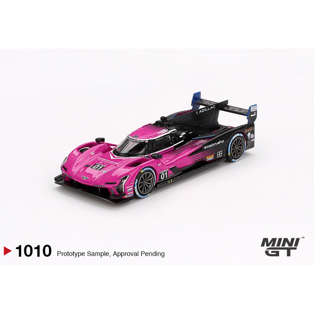 MiniGT Cadillac V-Series.R #01 Cadillac Racing 2024 IMSA Petit Le Mans 1:64 1010
