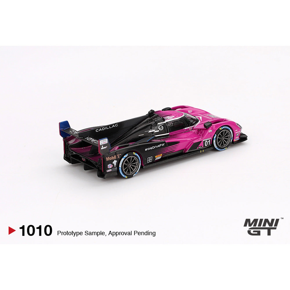 MiniGT Cadillac V-Series.R #01 Cadillac Racing 2024 IMSA Petit Le Mans 1:64 1010