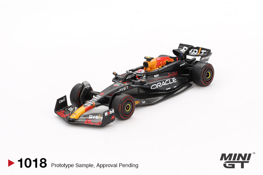 MiniGT Oracle Red Bull Racing RB20 No.1 Max Verstappen 2024 F1 1:64 Car 1018-L