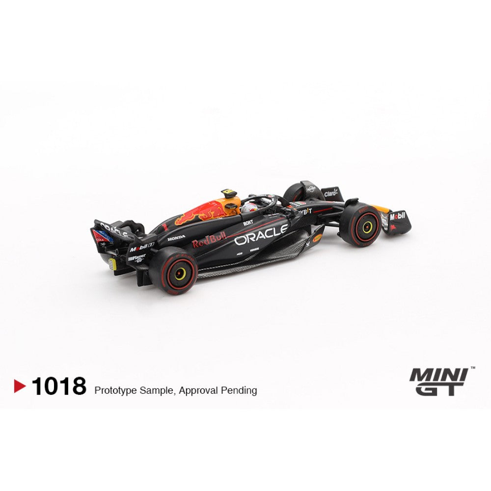 MiniGT Oracle Red Bull Racing RB20 No.1 Max Verstappen 2024 F1 1:64 Car 1018-L