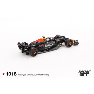 MiniGT Oracle Red Bull Racing RB20 No.1 Max Verstappen 2024 F1 1:64 Car 1018-L