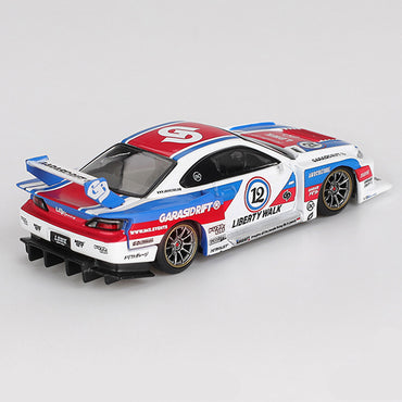 MiniGT Nissan LB-Super Silhouette S15 Silvia Garasidrift X LBWK 1:64 Diecast