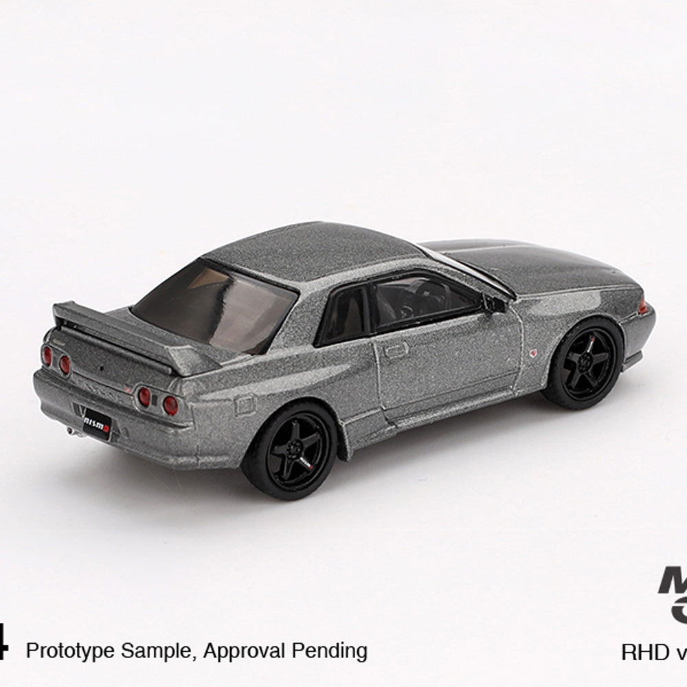 MiniGT Nissan Skyline GT-R NISMO BNR32 CRS Dark Metal Grey 1:64 Diecast Car 1024