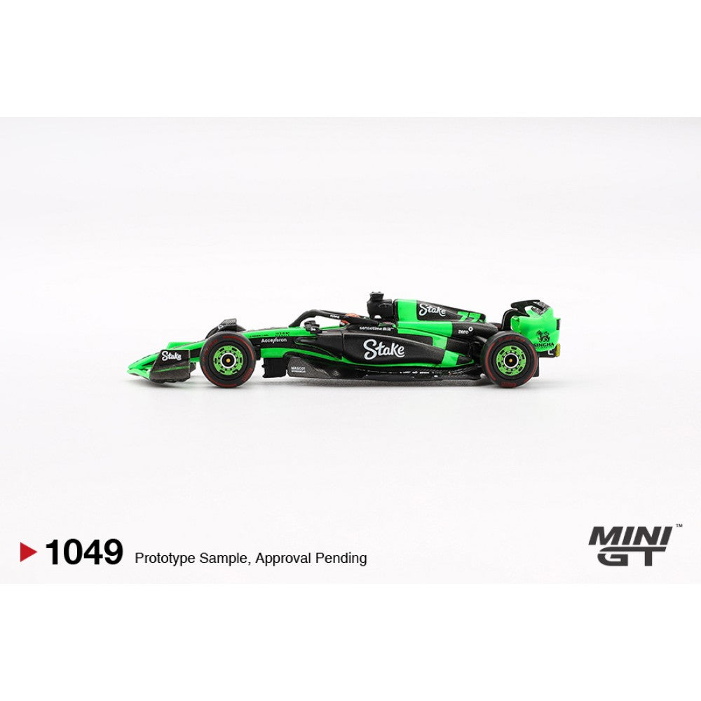 MiniGT Kick Sauber C44 No.77 Valtteri Bottas 2024 F1 2024 Chin 1:64 Car 1049-L