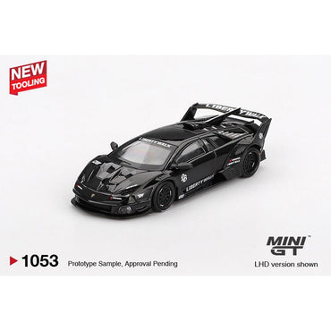 MiniGT Lamborghini LB-Silhouette WORKS MURCIELAGO GT Evo Black 1:64 1053