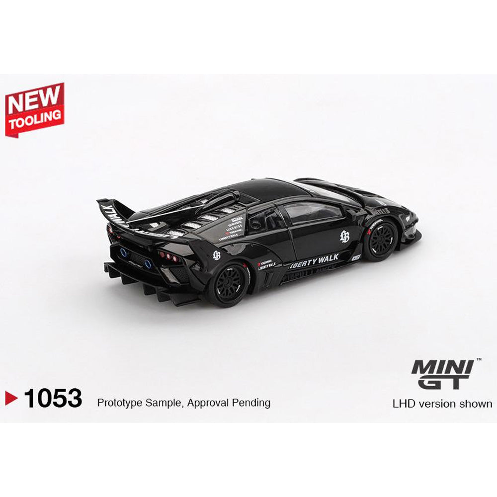 MiniGT Lamborghini LB-Silhouette WORKS MURCIELAGO GT Evo Black 1:64 1053