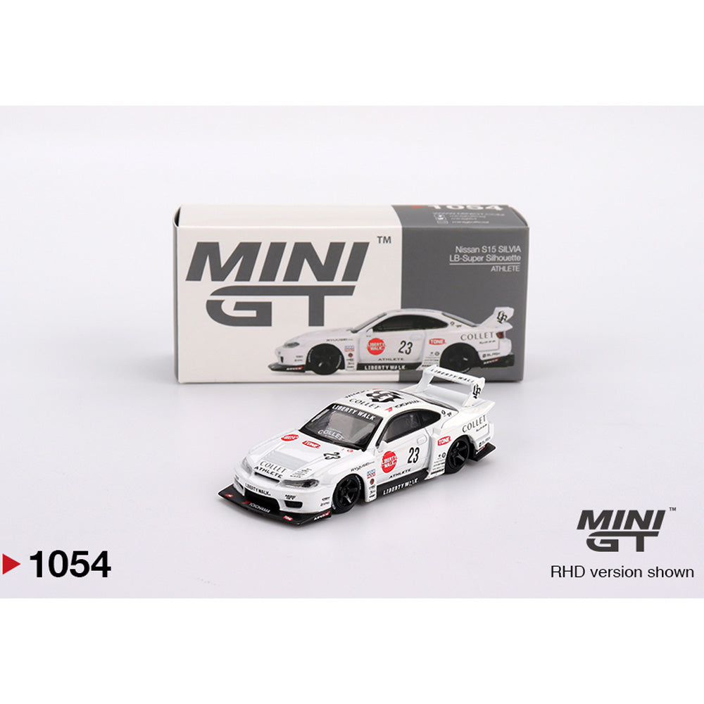 MiniGT Nissan LB-Super Silhouette S15 Silvia Athlete 1:64 Diecast Car 1054