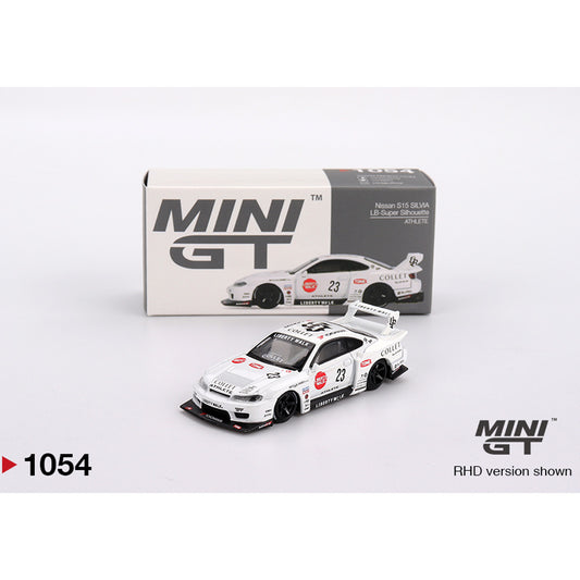 MiniGT Nissan LB-Super Silhouette S15 Silvia Athlete 1:64 Diecast Car 1054