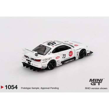 MiniGT Nissan LB-Super Silhouette S15 Silvia Athlete 1:64 Diecast Car 1054