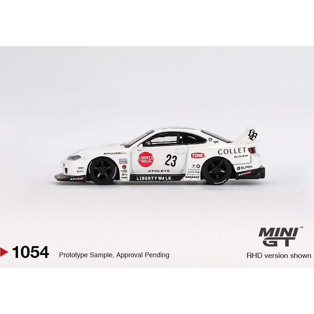MiniGT Nissan LB-Super Silhouette S15 Silvia Athlete 1:64 Diecast Car 1054