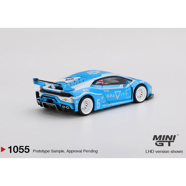 MiniGT LB-WORKS Lamborghini Huracan GT GRAVITY 1:64 Diecast Car 1055