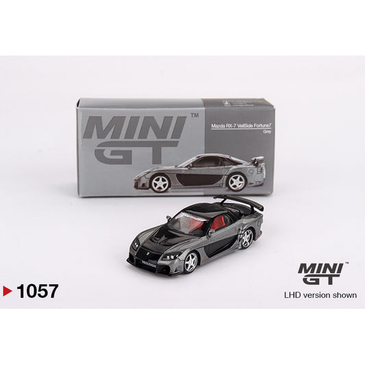 MiniGT Mazda RX-7 VeilSide Fortune Grey 1:64 Diecast Car 1057-R