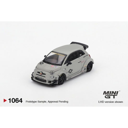 Mini GT 1/64 Abarth 595 LB-Works x ABAS Works Fighters (LHD)