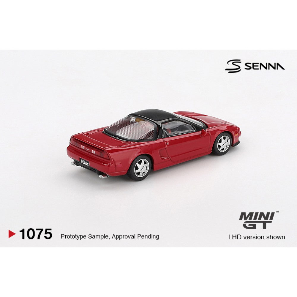 MiniGT Honda NS-X Prototype Midship Sports 1989 Ayrton Senna W 1:64 Car 1075-L