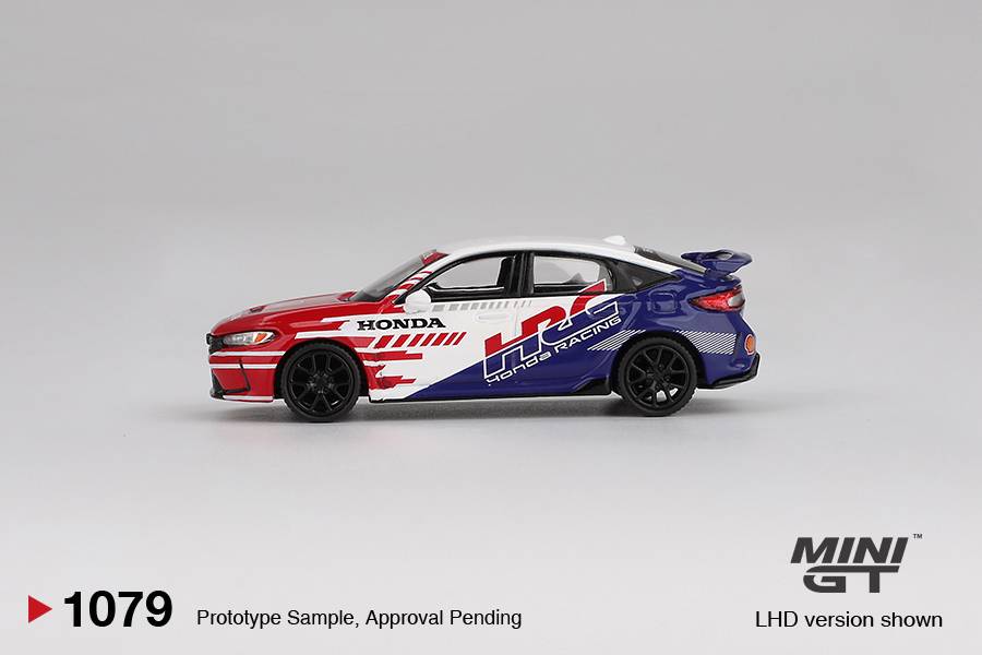 Mini GT 1:64 Honda Civic Type R 2024 HRC Pace Car (LHD) MGT01079-L