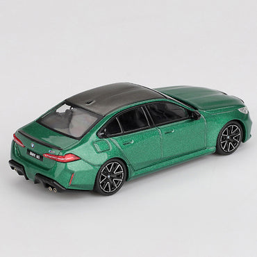 MiniGT BMW M5 Isle of Man Green Metallic 1:64 Diecast Car 1086
