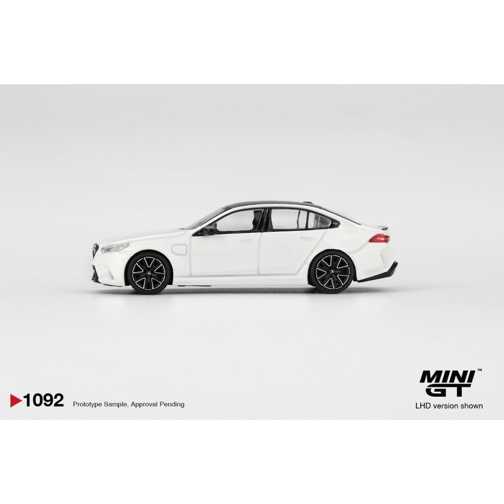 MiniGT BMW M5 Alpine White (RHD) 1:64 Diecast Car 1092-R