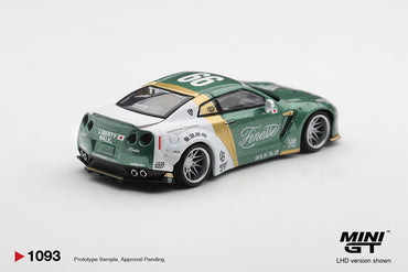 MiniGT Nissan GT-R (R35) LB Works Type 1 1:64 Diecast Model MGT01093-L