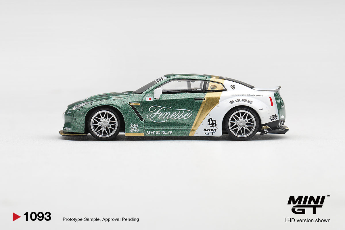MiniGT Nissan GT-R (R35) LB Works Type 1 1:64 Diecast Model MGT01093-L