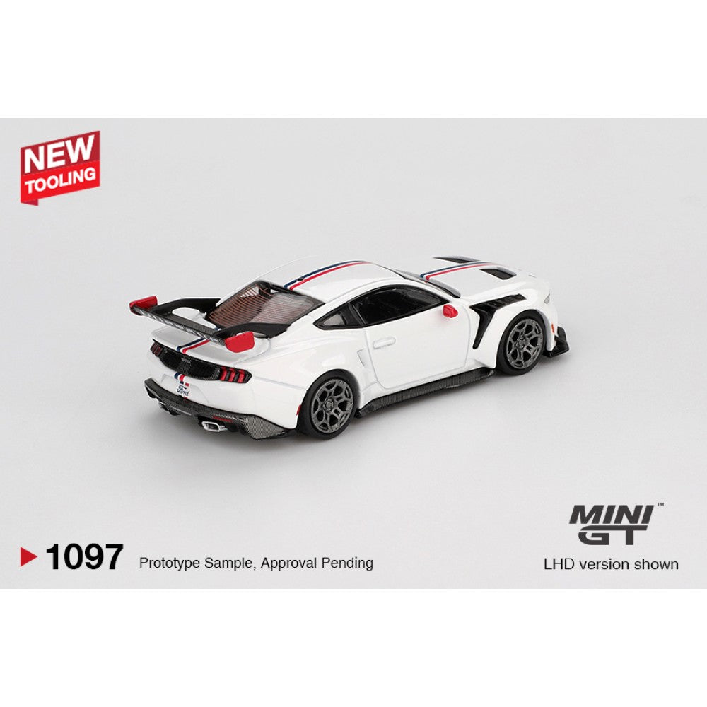 MiniGT Ford Mustang GTD Spirit Of America (LHD) New Tooling 1:64 Car 1097-L