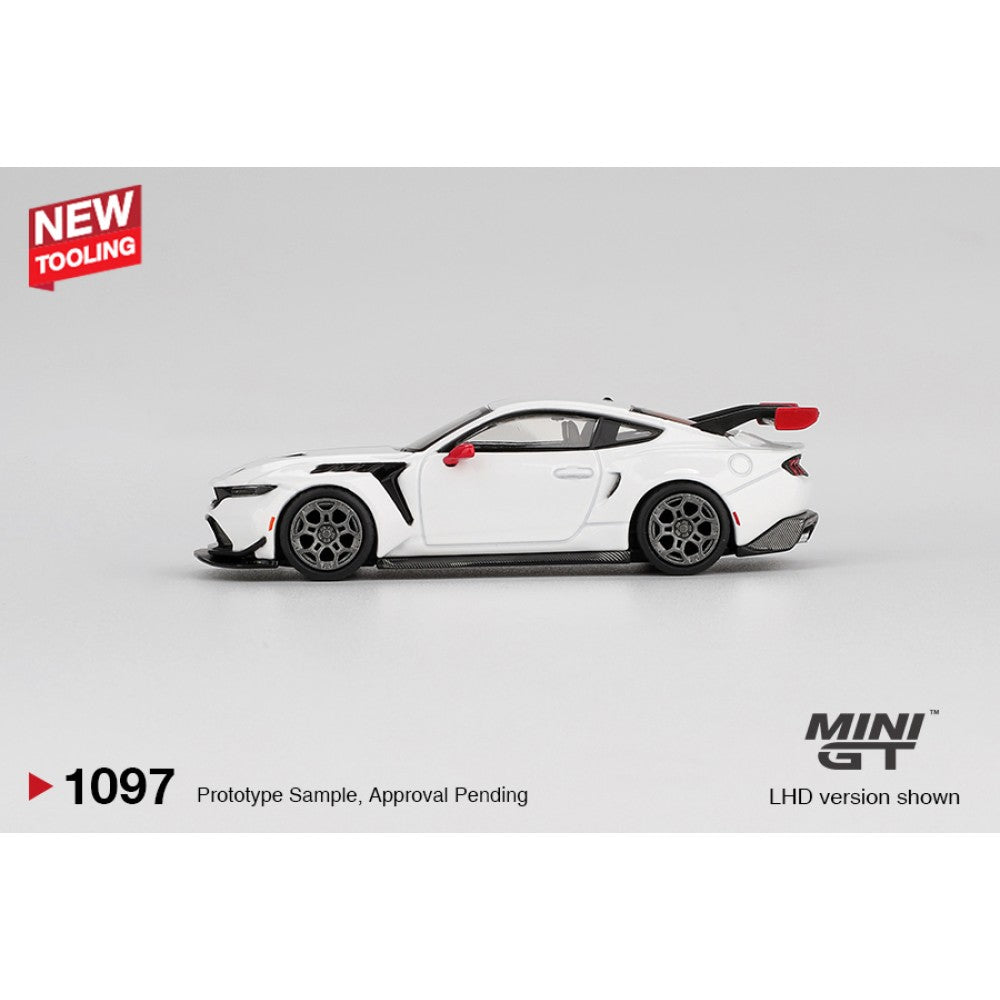 MiniGT Ford Mustang GTD Spirit Of America (LHD) New Tooling 1:64 Car 1097-L