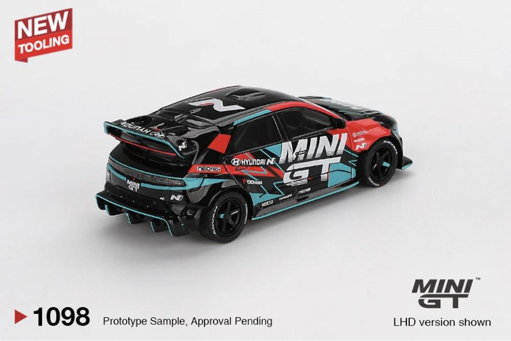 MiniGT Hyundai Ioniq 5N RS-01T 2025 Tokyo Auto Salon 1:64 Diecast Car 1098-L