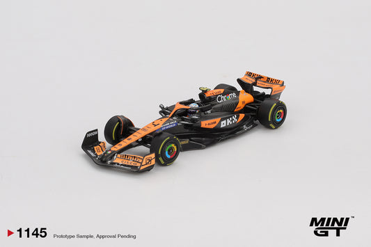 MiniGT McLaren MCL38 No.4 Lando Norris 2024 F1 2024 Hungarian 1:64 Car 1145-L