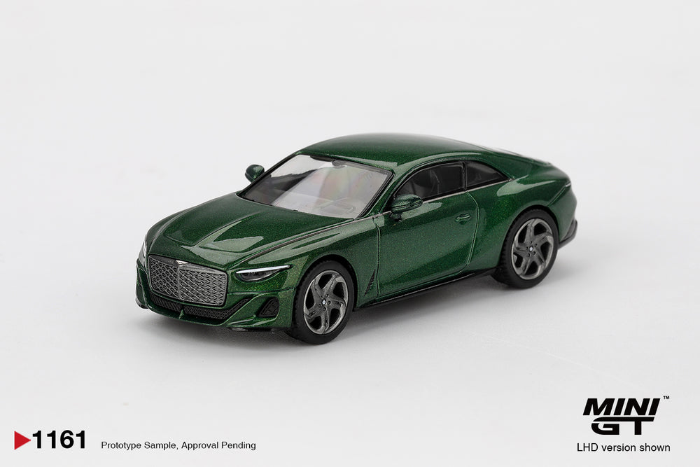 MiniGT Bentley Batur Scarab Green (LHD) 1:64 Diecast Car 1161-L