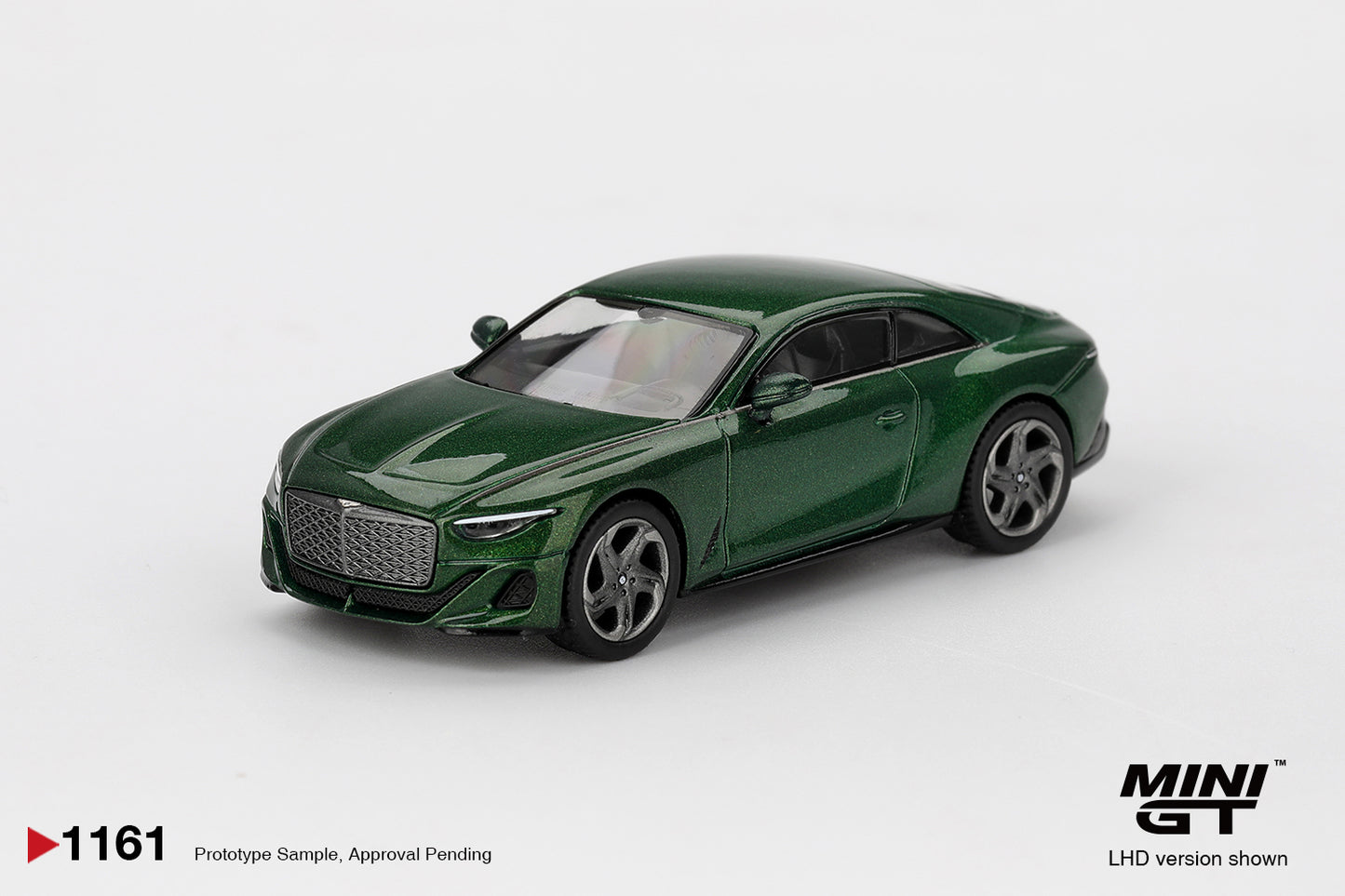 MiniGT Bentley Batur Scarab Green (LHD) 1:64 Diecast Car 1161-L