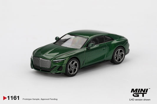 MiniGT Bentley Batur Scarab Green (LHD) 1:64 Diecast Car 1161-L