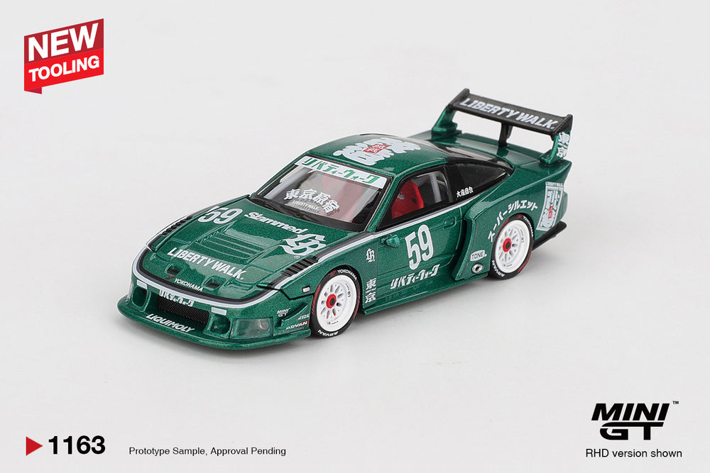 MiniGT Nissan LB-Super Silhouette 180SX 2026 TAS (RHD) 1:64 Diecast Car 1163-R
