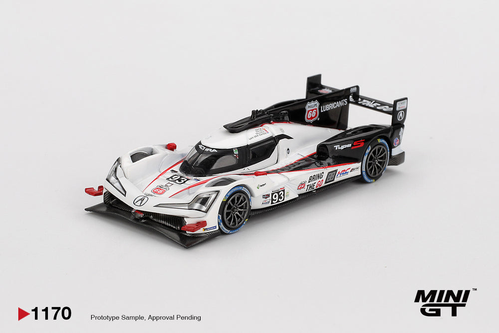 MiniGT Acura ARX-06 GTP No.93 Acura Meyer Shank Racing 2025 IM 1:64 Car 1170-L