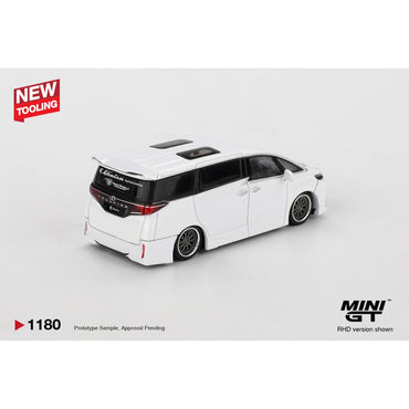 MiniGT Toyota Vellfire 40 Kuhl White (RHD) 1:64 Diecast Car 1180-R